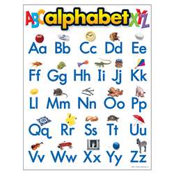 Chart Alphabet 17 X 22 Gr Pk-2 By Trend Enterprises