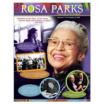 Rosa Parks Learning Chart By Trend Enterprises