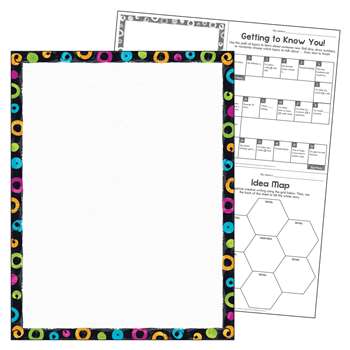 Blank Color Harmony Learning Chart, T-38402