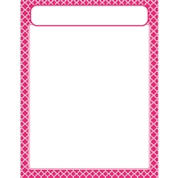 Moroccan Pink Learning Chart, T-38604