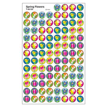 Superspots Stickers Spring Flowers By Trend Enterprises