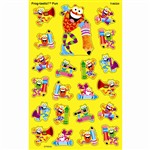 Frog Tastic Fun Supershapes Stickers Large By Trend Enterprises