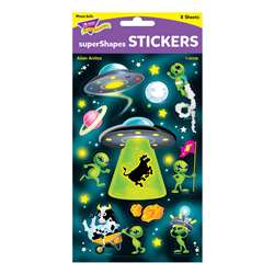 Alien Antics Large Stickers 80 Ct, T-46358