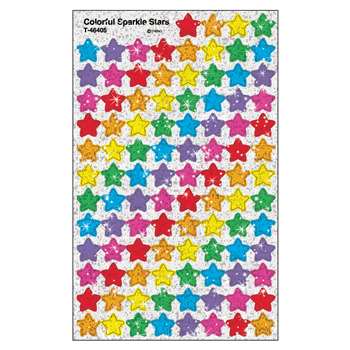 Supershapes Colorful Sparkle 400/Pk Stars By Trend Enterprises