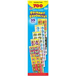 Applause Stickers 700/Pk Primary Favorites Acid-Free Jumbo Variety By Trend Enterprises