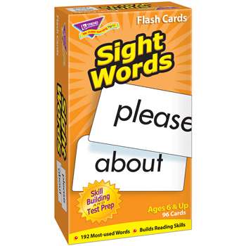 Flash Cards Sight Words 96/Box By Trend Enterprises