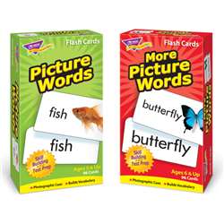 Picture Words Flash Cards Asst Skill Drill, T-53906