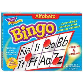 Bingo De Alfabeto Old T088 By Trend Enterprises