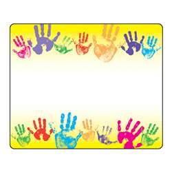 Name Tags Rainbow Handprints 36Pk By Trend Enterprises