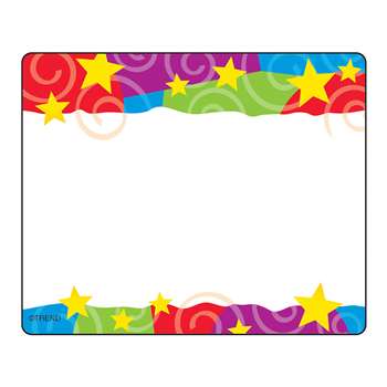 Stars N Swirls Name Tags By Trend Enterprises