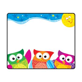 Owl Stars Name Tags By Trend Enterprises