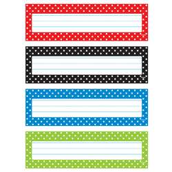 Polka Dots Desk Toppers Name Plates, T-69951