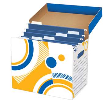 File N Save System File Folder Box 12 X 8 X 10 By Trend Enterprises