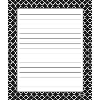 Moroccan Black Note Pad, T-72351