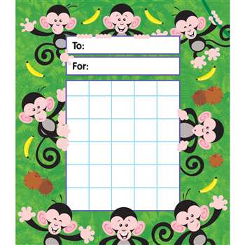 Monkey Mischief Ipd Incentive Pads By Trend Enterprises