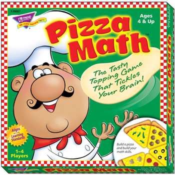 Learning Games Pizza Math By Trend Enterprises