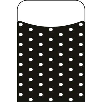 Polka Dots Black Terrific Pockets, T-77043