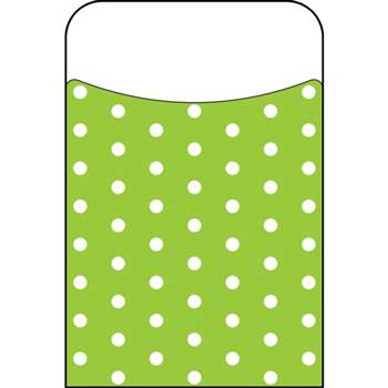 Polka Dots Lime Terrific Pockets, T-77045