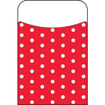 Polka Dots Red Terrific Pockets, T-77046