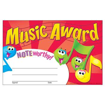 Awards Music Award By Trend Enterprises