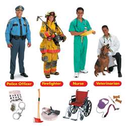 Community Helpers Bulletin Board Set 45 Pieces By Trend Enterprises