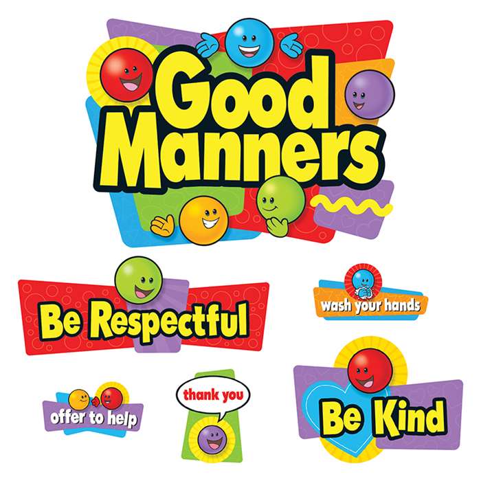 Bb Set Good Manners By Trend Enterprises