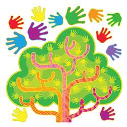 Hands In Harmony Lrn Tree Bulletin Board Set By Trend Enterprises