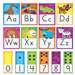 Awesome Animals Alphabet Cards Std Manuscript Bulletin Board Set - T-8265