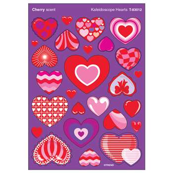 Stinky Stickers Kaleidoscope Hearts By Trend Enterprises