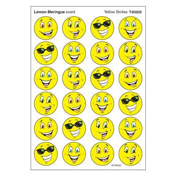 Stinky Stickers Yellow Smiles/Lemon Mering By Trend Enterprises