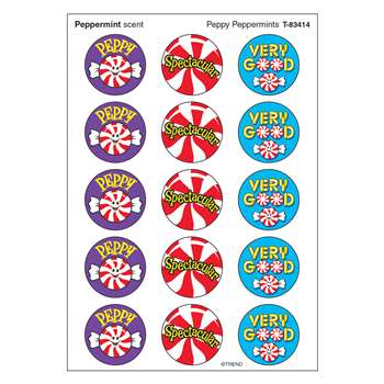 Stinky Stickers Peppy Peppermints By Trend Enterprises