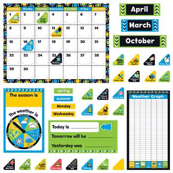 Bold Strokes Calendar Bulletin Board Set, T-8390