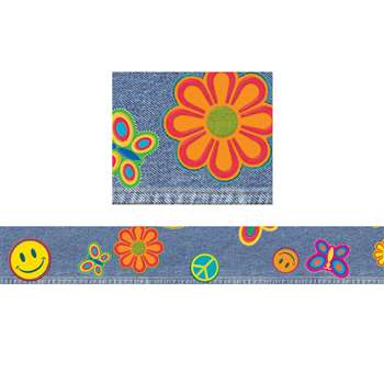 Jazzy Jeans Border By Trend Enterprises