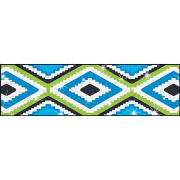 Aztec Blue Sparkle Plus Bolder Borders, T-85432