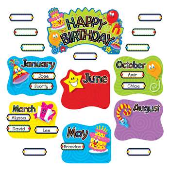 Birthday Festival Mini Bbs By Trend Enterprises