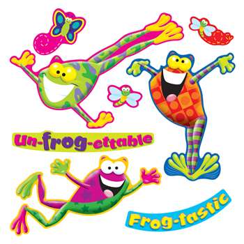 Frog Tastic Mini Bulletin Board Set By Trend Enterprises