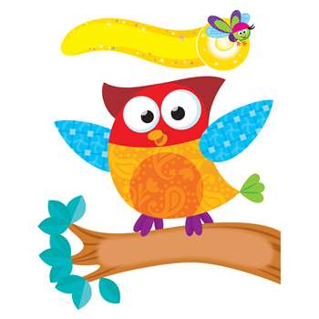 Owl Stars Mini Bulletin Board Set By Trend Enterprises