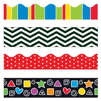 Stripes & Shapes Border Variety Pack, T-90824