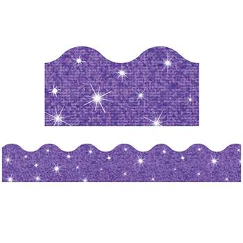 Trimmer Purple Sparkle By Trend Enterprises
