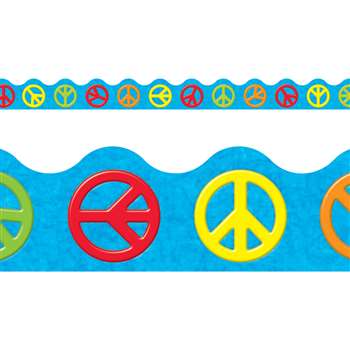 Peace Signs Terrific Trimmers By Trend Enterprises