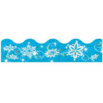 Trimmer Sparkle Snowflakes By Trend Enterprises