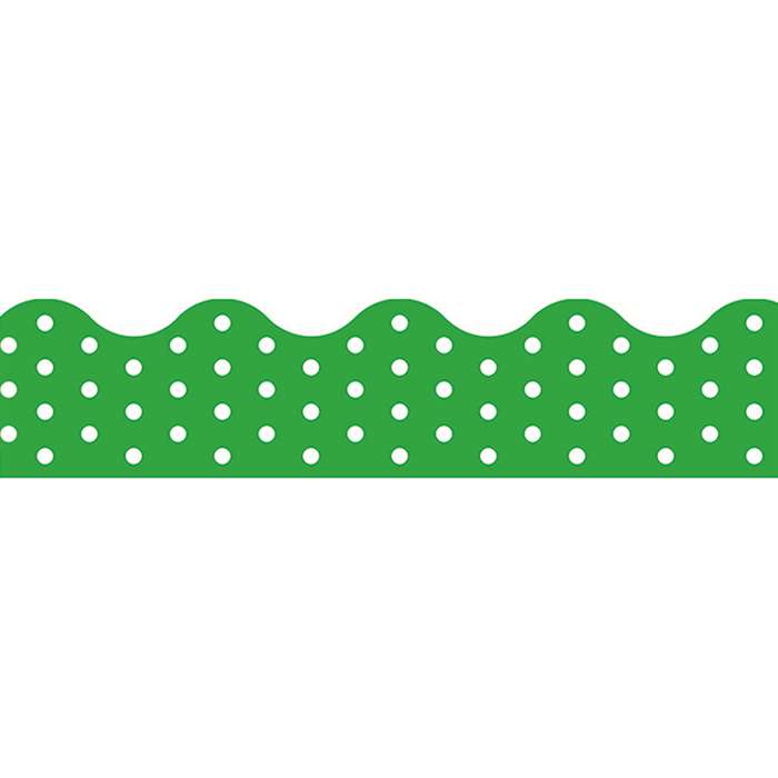 Polka Dots Green Terrific Trimmers, T-92661