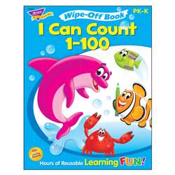 I Can Count 1-100 Wipe Off Book Gr Pk-K By Trend Enterprises