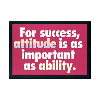 Poster For Success Attitude Is 13 X 19 Large By Trend Enterprises
