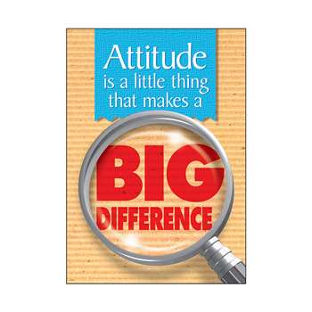 Poster Attitude Is A Little Thing By Trend Enterprises