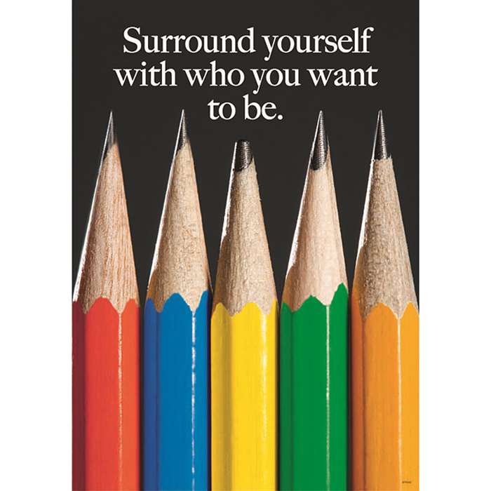 Surround Yourself W/ Who Large Posters By Trend Enterprises