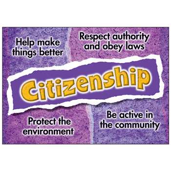 Citizenship Poster By Trend Enterprises