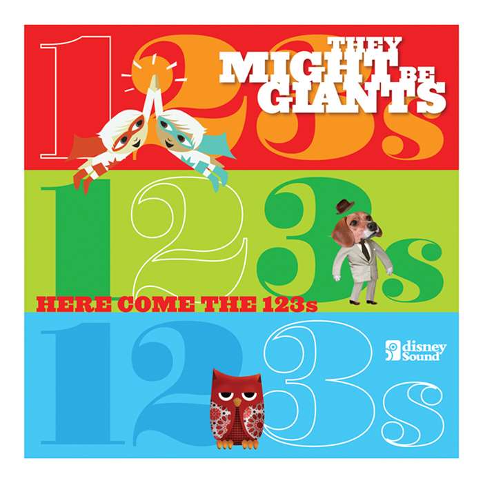 Here Comes The 123S Cd/Dvd Set By They Might Be Gi, TAF10241