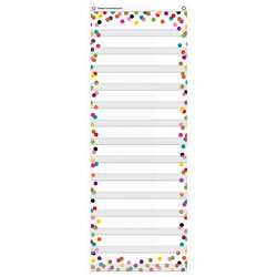 Confetti Daily Schedule Pocket Chrt 14 Pocket, TCR20330