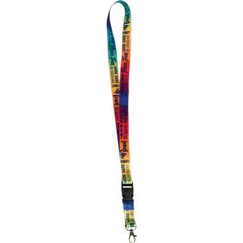 Positive Saying Watercolor Lanyard, TCR20355